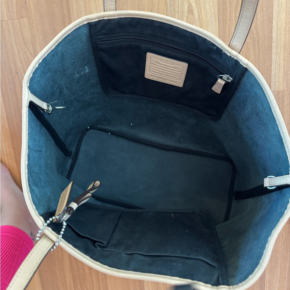 Coach Metro Embossed Leather Tote - Picture 2 of 5